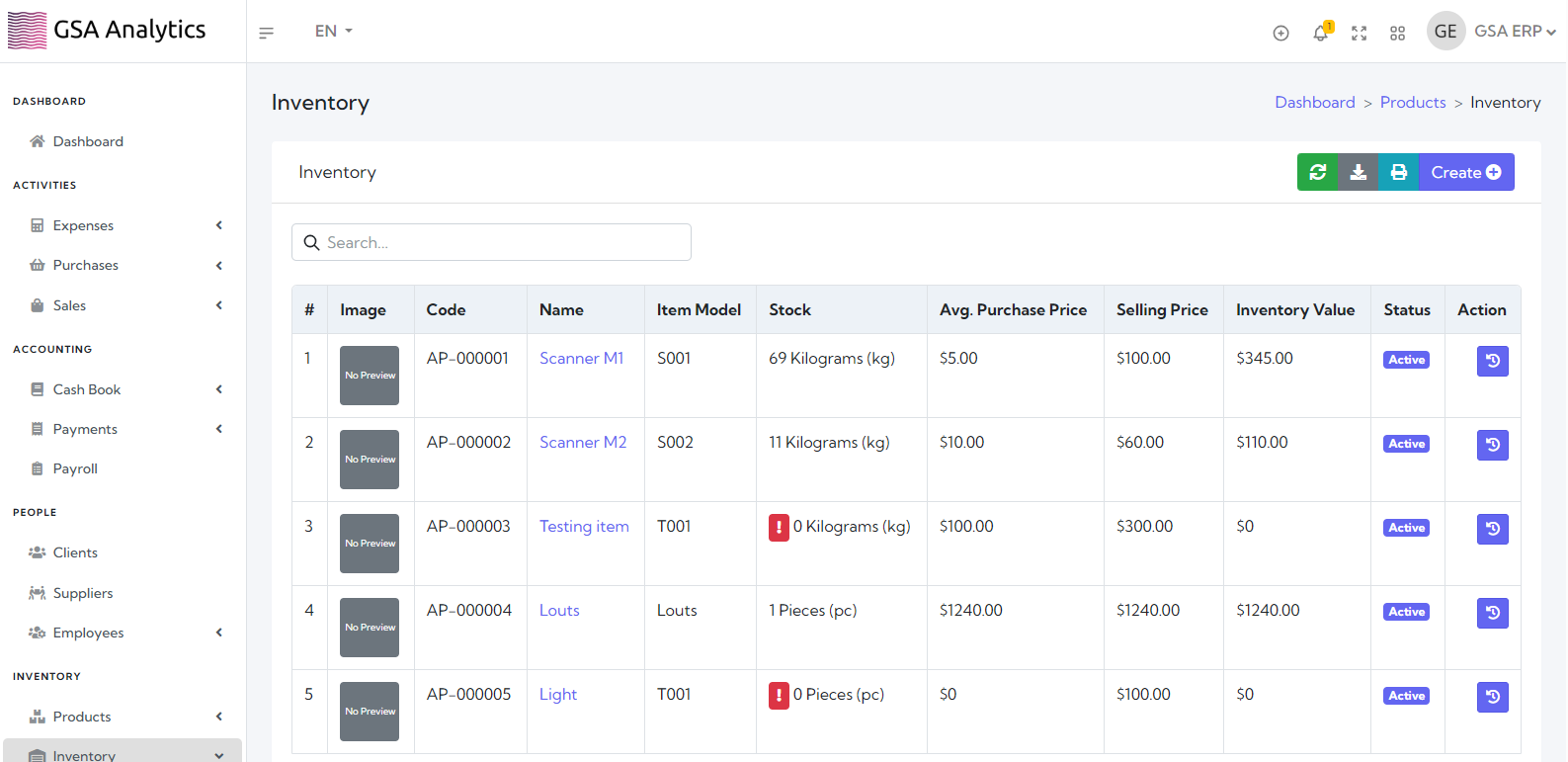 Inventory Management